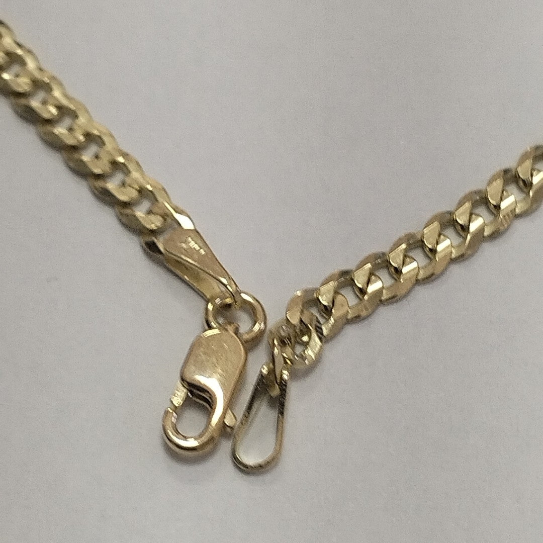 PULSERA BARBADA 14K 21 CM 3.8 GR (NUEVO)