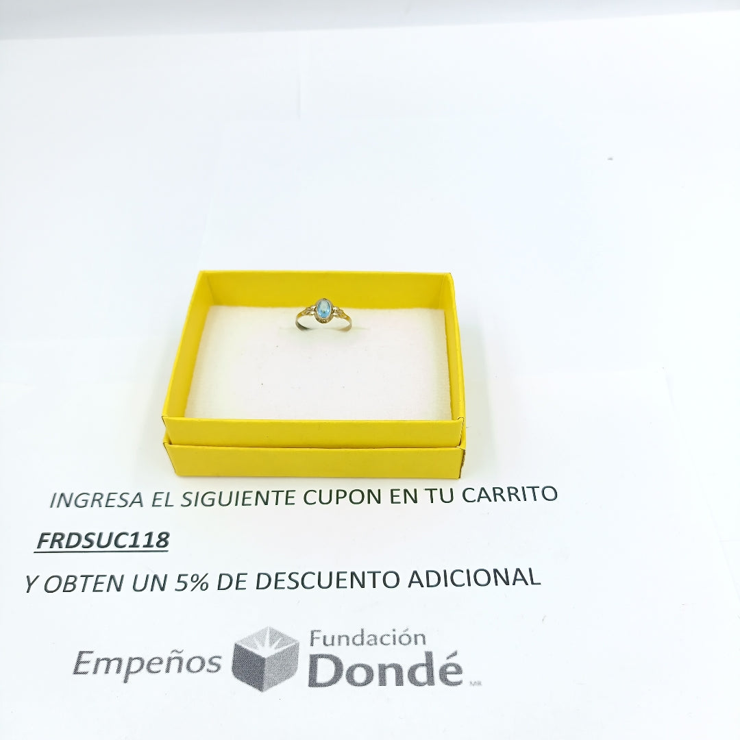 ANILLITO ORO 10 K 0.7 GRMS (SEMINUEVO)