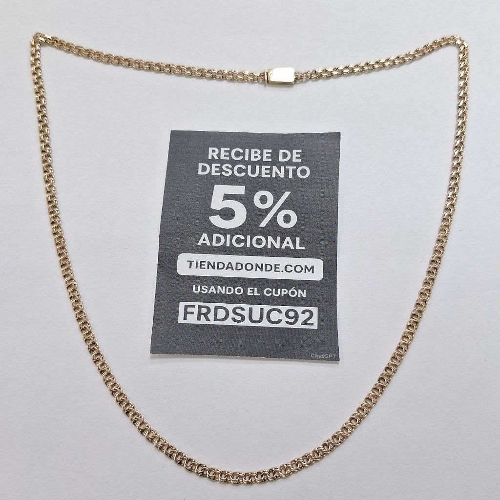 CADENA ORO 10 K 9.8 GRMS (SEMINUEVO)