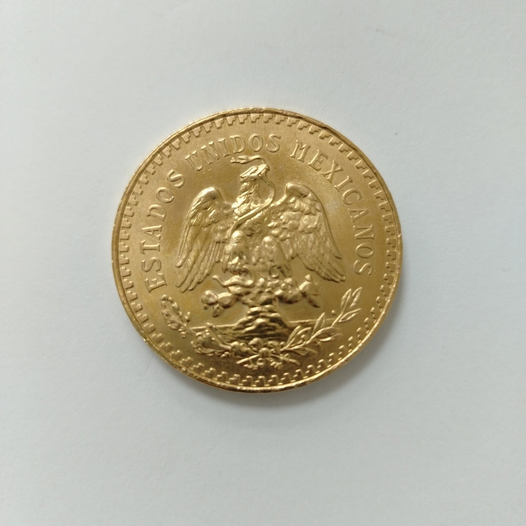 K1 41.6 GRMS 21 K IDENTIFICACIÓN MONEDA NOMINATIVA MONEDAS PESOS 50 PESOS (SEMINUEVO)