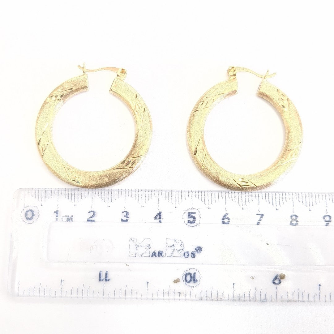 ARRACADAS PAR ORO 10 K 5,80 GRMS (SEMINUEVO)
