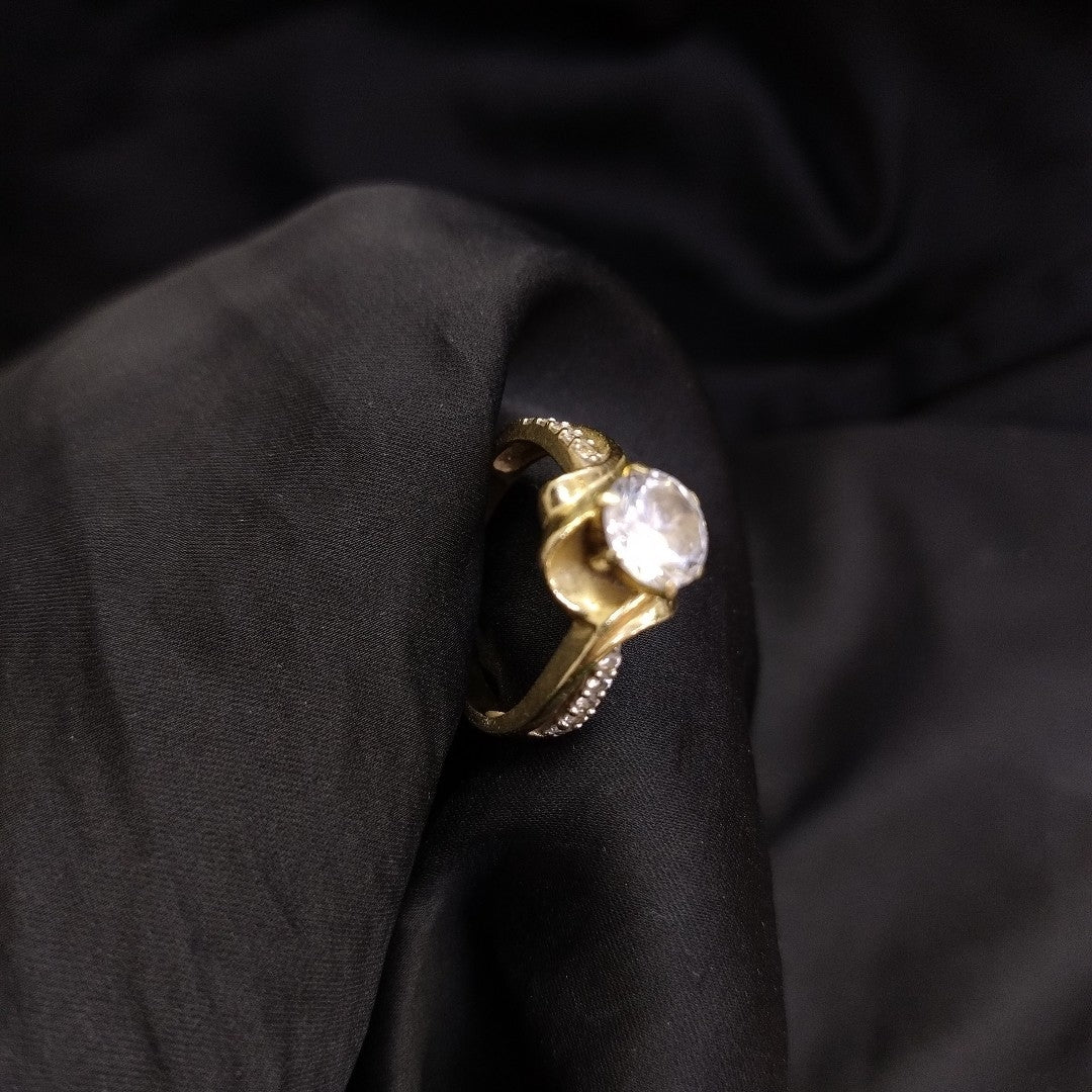 ANILLO ORO 10 K 3,60 GRMS (SEMINUEVO)