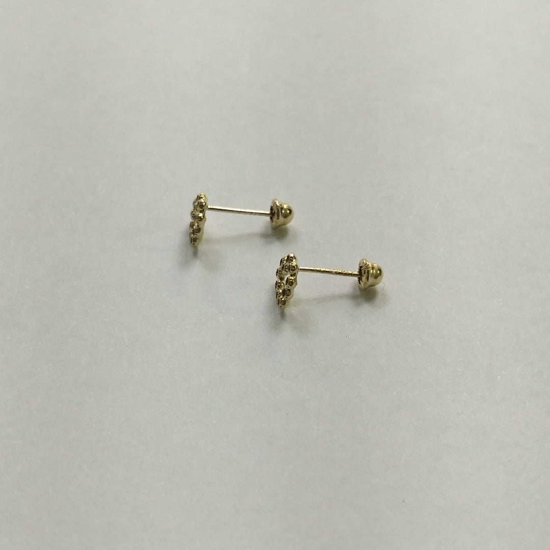 BROQUELES BROQUEL FIG CORAZON 14K 0.23 GR (NUEVO)