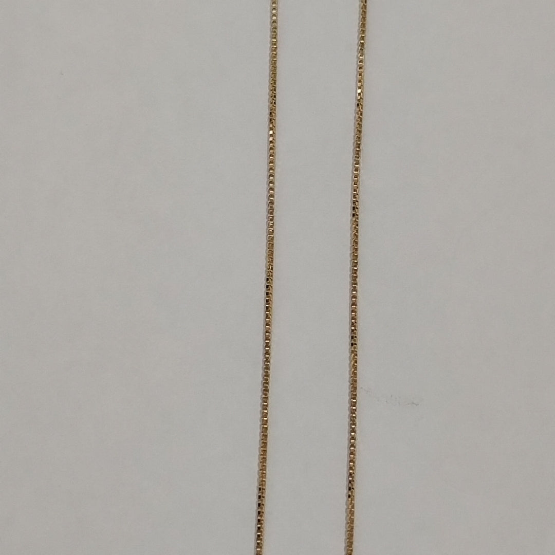CADENA VENECIANO 14K 55 CM 1.8 GR (NUEVO)