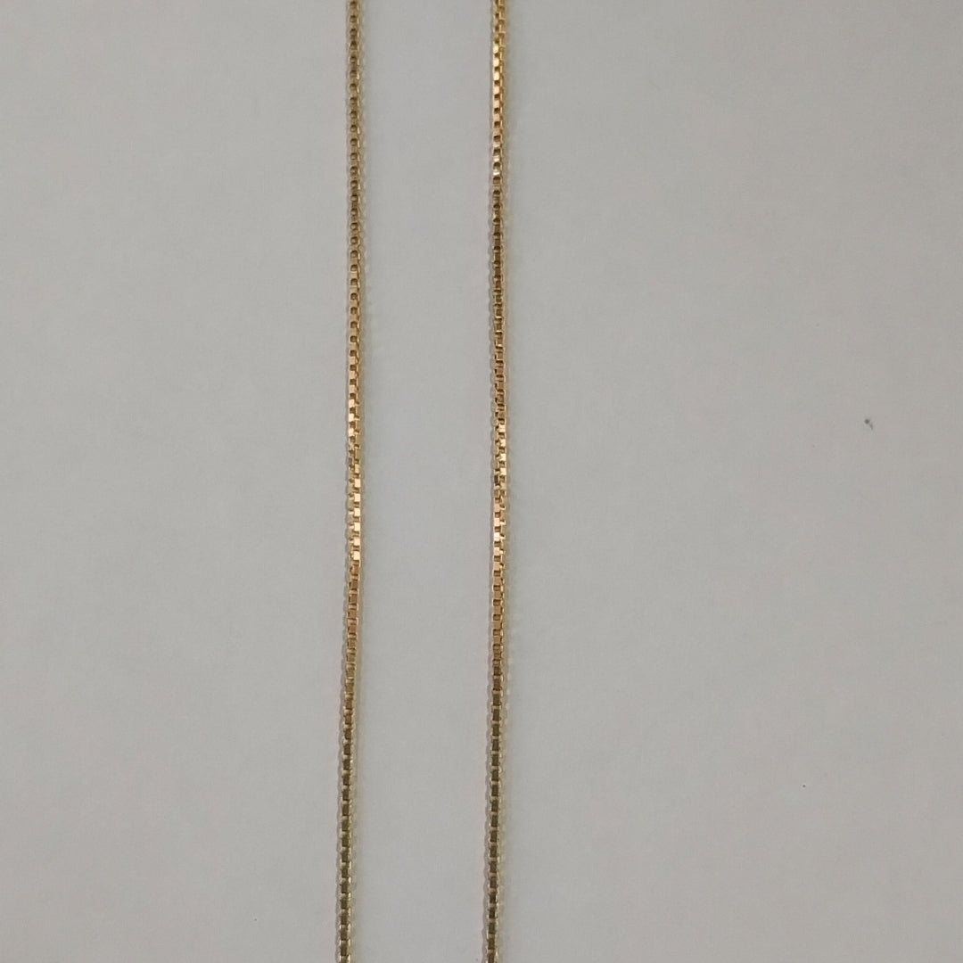 CADENA VENECIANO 14K 55 CM 2.4 GR (NUEVO)