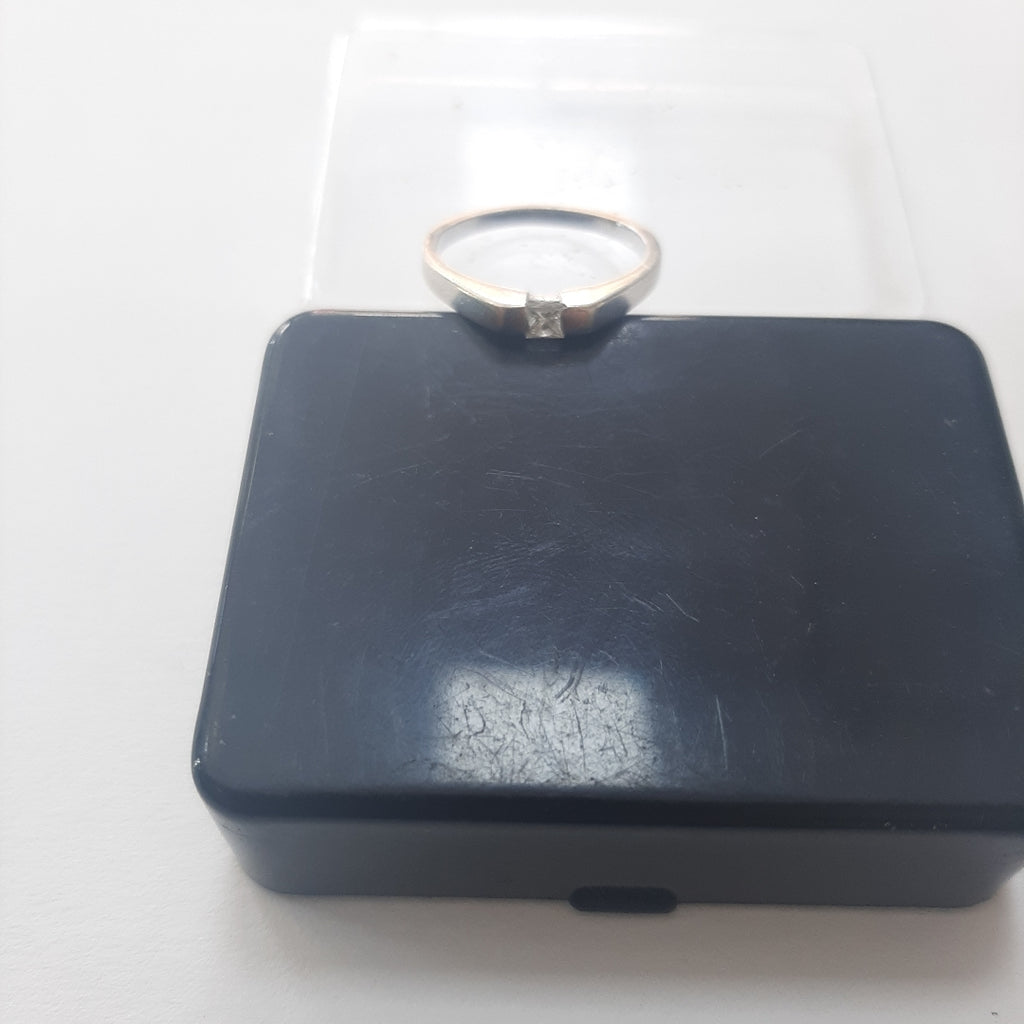 ANILLITO ORO BLANCO 14 K 2,00 GRMS (SEMINUEVO)