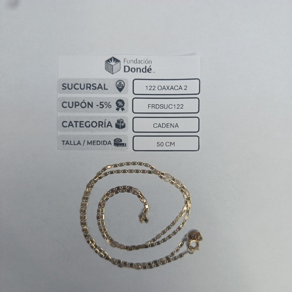 CADENA ORO 10 K 1,60 GRMS (SEMINUEVO)