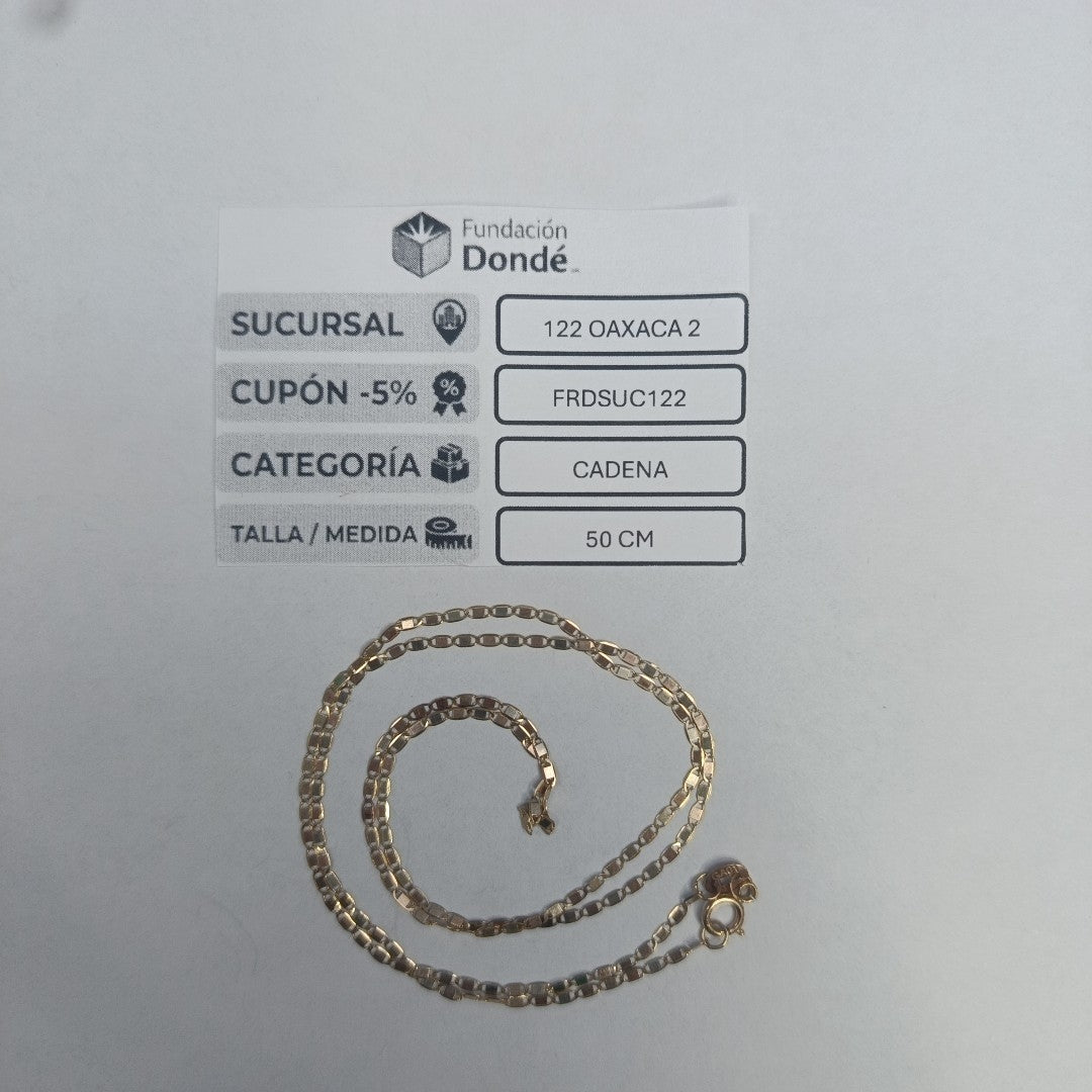CADENA ORO 10 K 1,60 GRMS (SEMINUEVO)