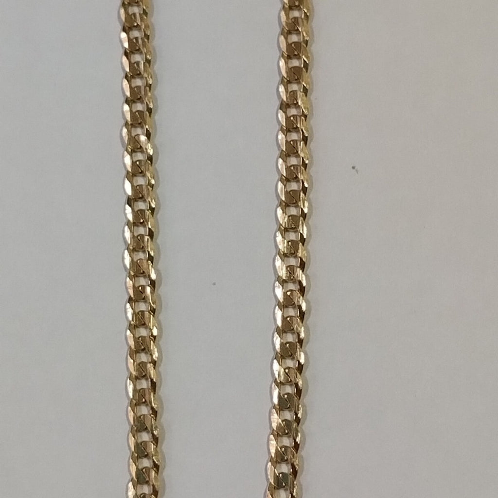 CADENA BARBADA 14K 60 CM 9.9 GR (NUEVO)