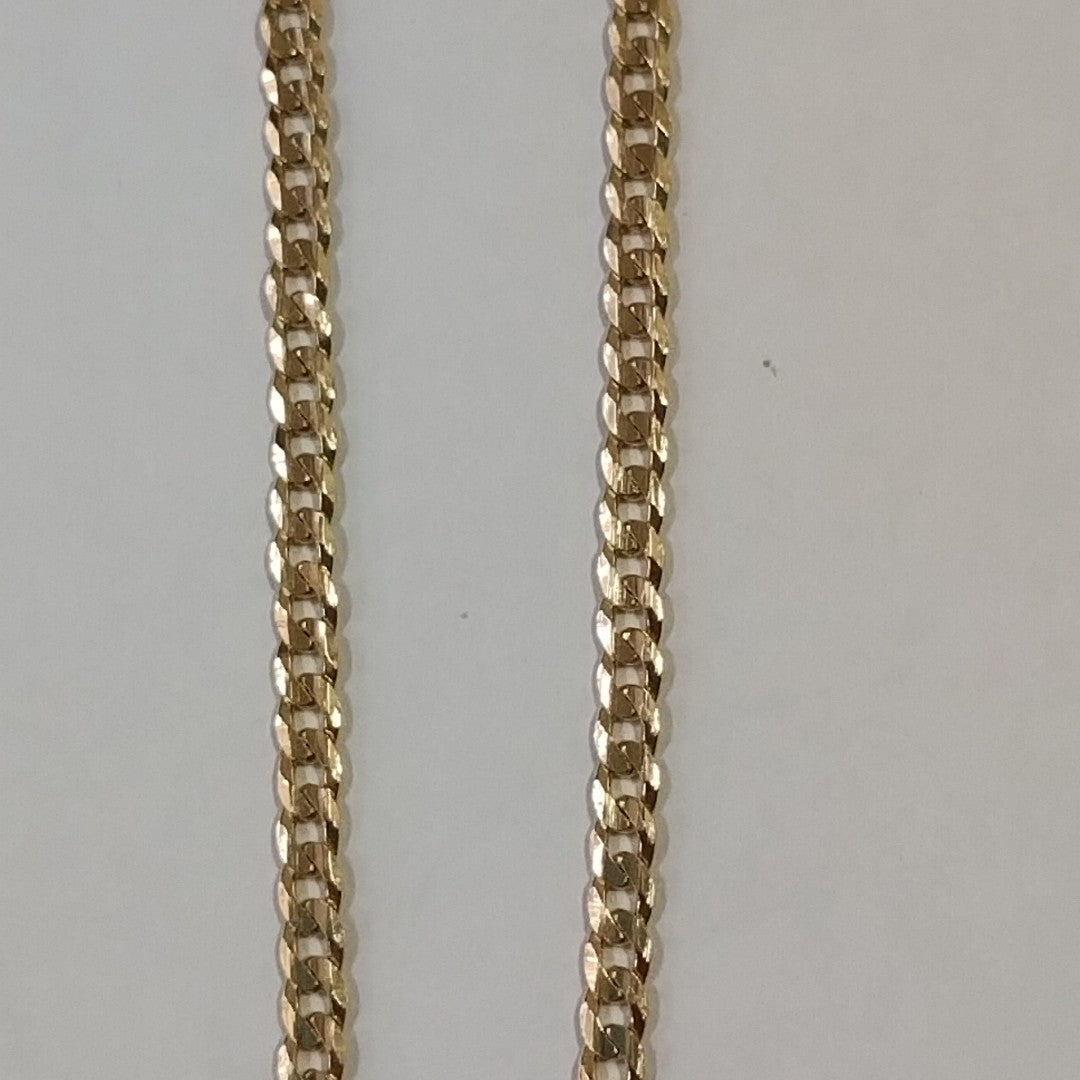 CADENA BARBADA 14K 60 CM 9.9 GR (NUEVO)