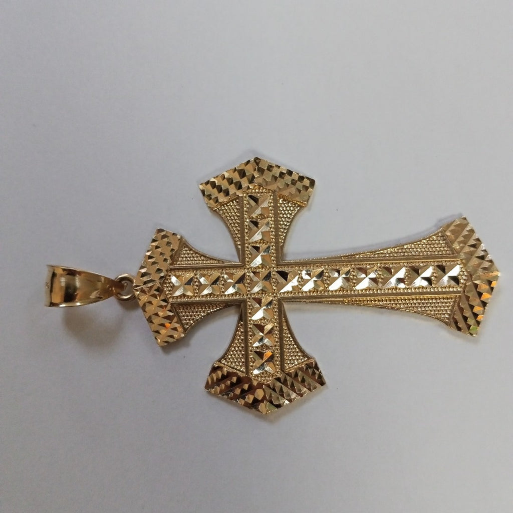 CRUZ, DIJE ORO 14 K 16.3 GRMS (SEMINUEVO)