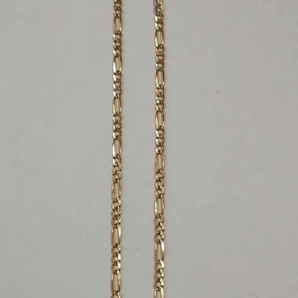 CADENA 3X1 14K 60 CM 5 GR (NUEVO)