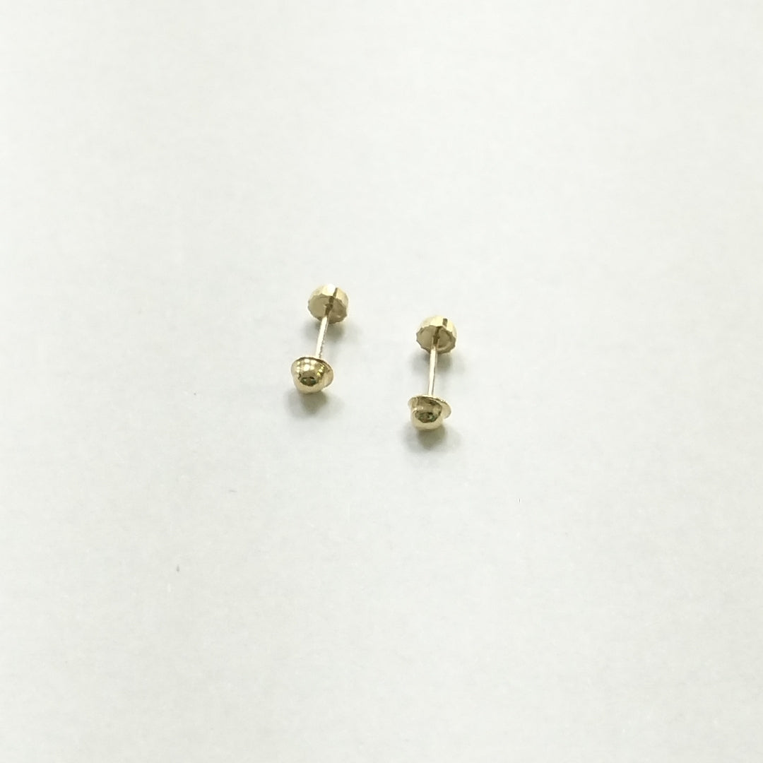 BROQUELES BROQUEL FIG HONGO 14K 0.17 GR (NUEVO)