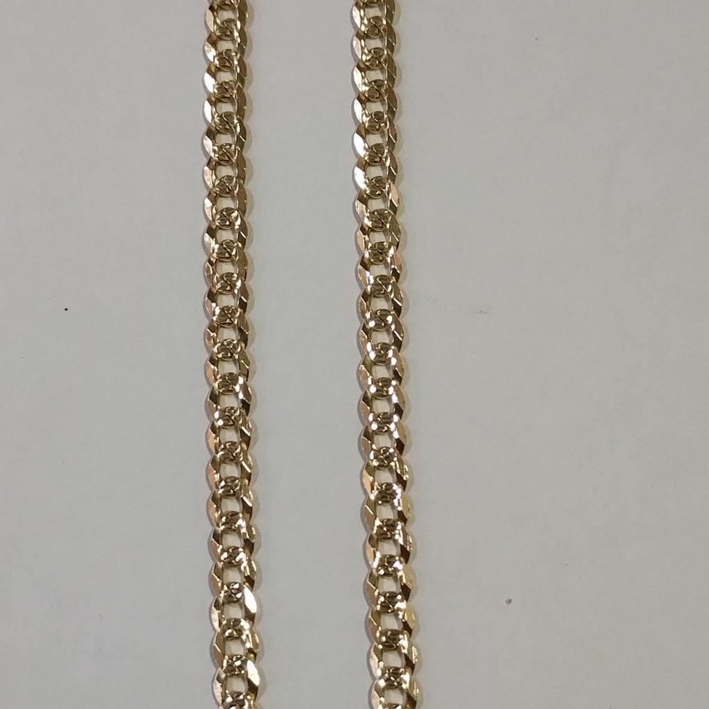 CADENA BARBADA 14K 60 CM 20.5 GR (NUEVO)