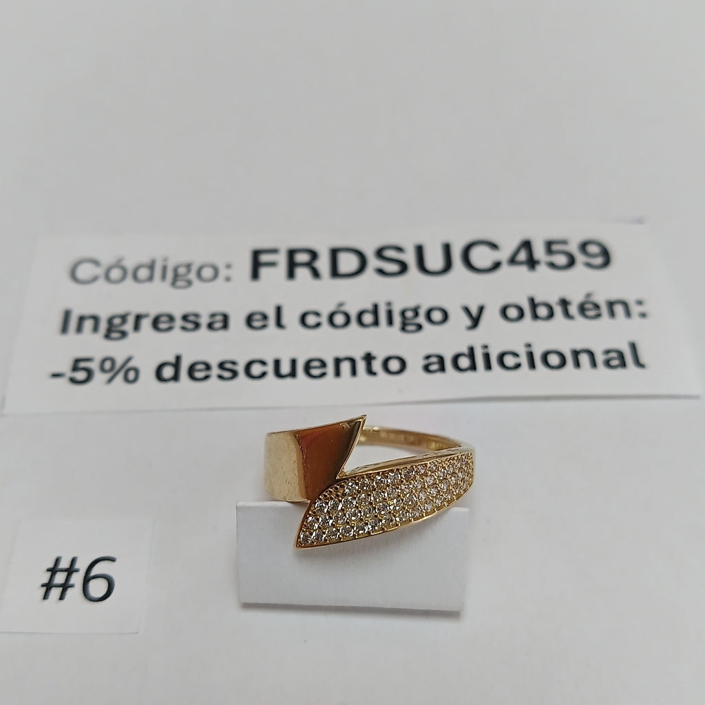 ANILLOS DAMA ORO 14K 2.2 (NUEVO)