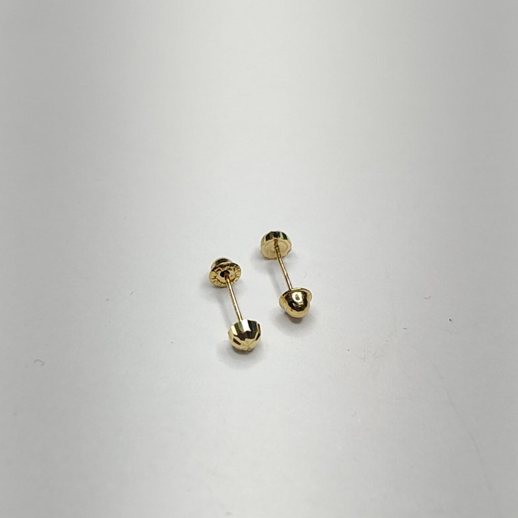 BROQUELES BROQUEL FIG HONGO 14K 0.17 GR (NUEVO)