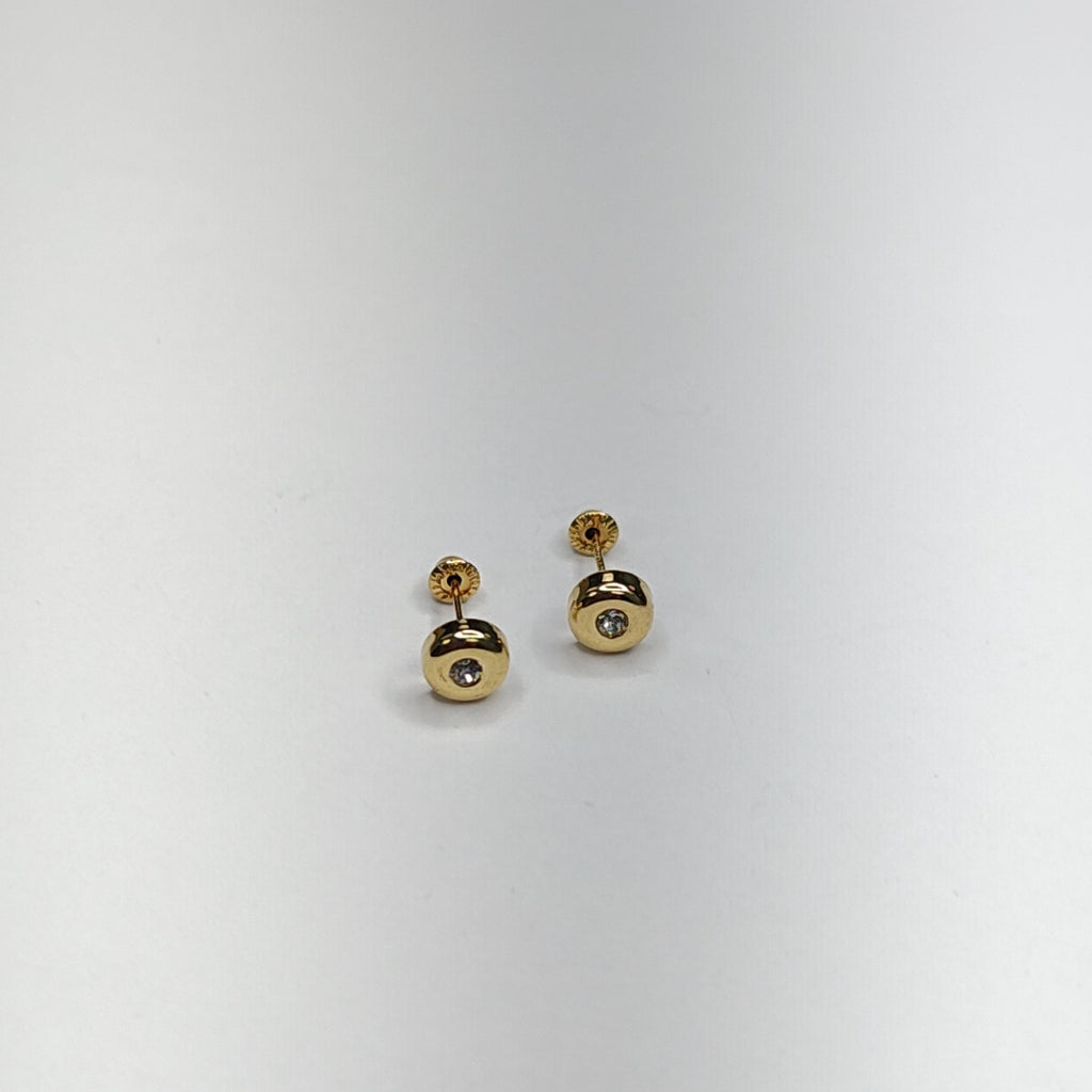 BROQUELES BROQUEL C CIRCONIA 14K 0.27 GR (NUEVO)