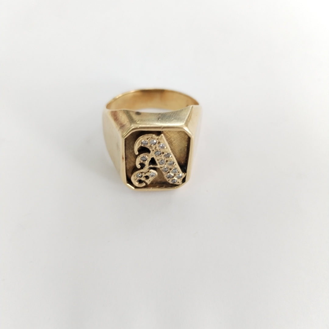 ANILLO ORO 14 K 6 GRMS (SEMINUEVO)