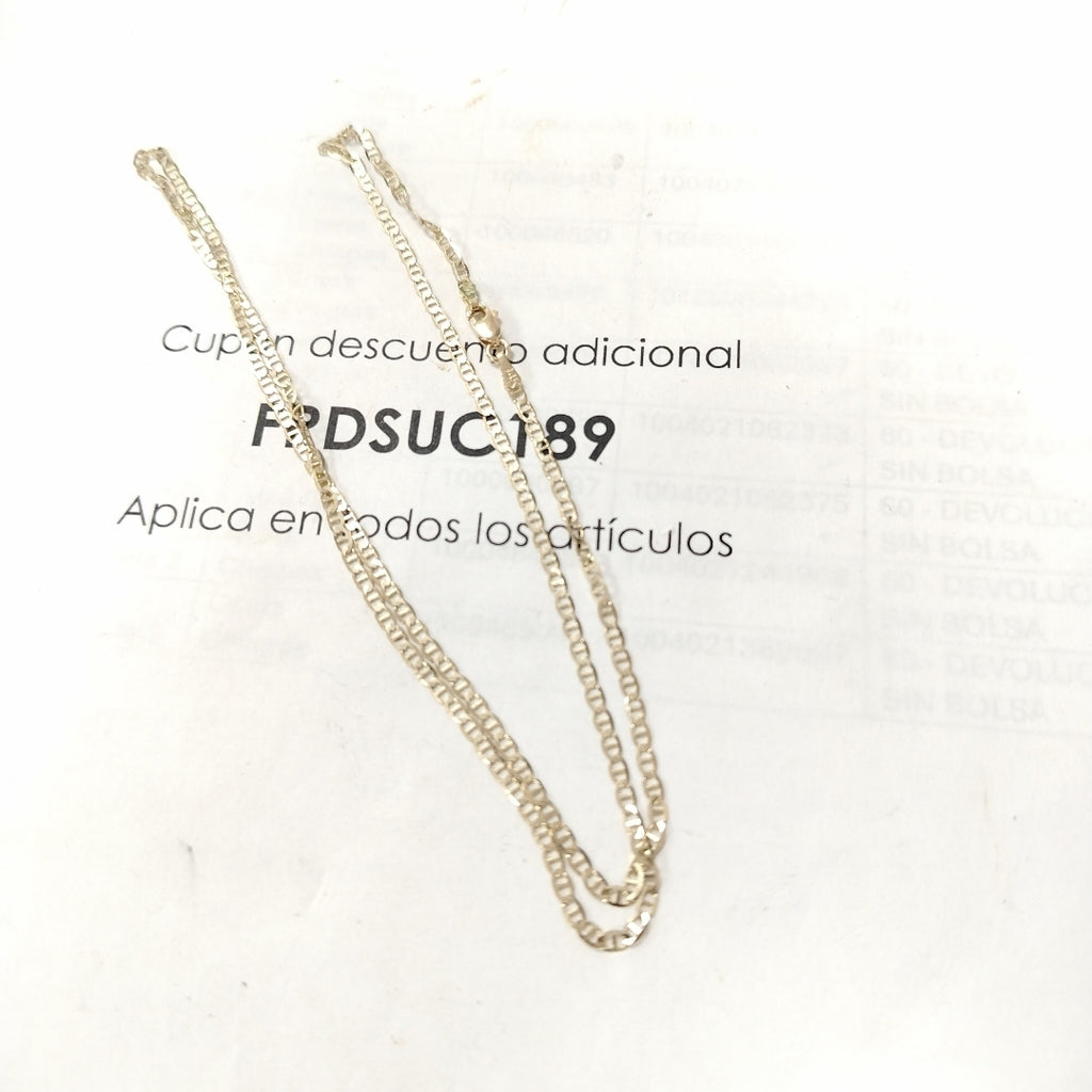 CADENA GUCHI 14K 55 CM 3.6 GR (NUEVO)