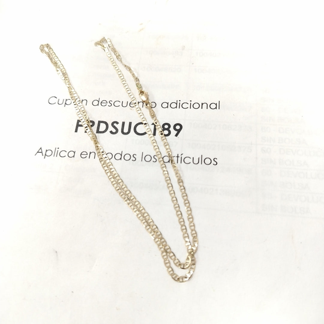 CADENA GUCHI 14K 55 CM 3.6 GR (NUEVO)