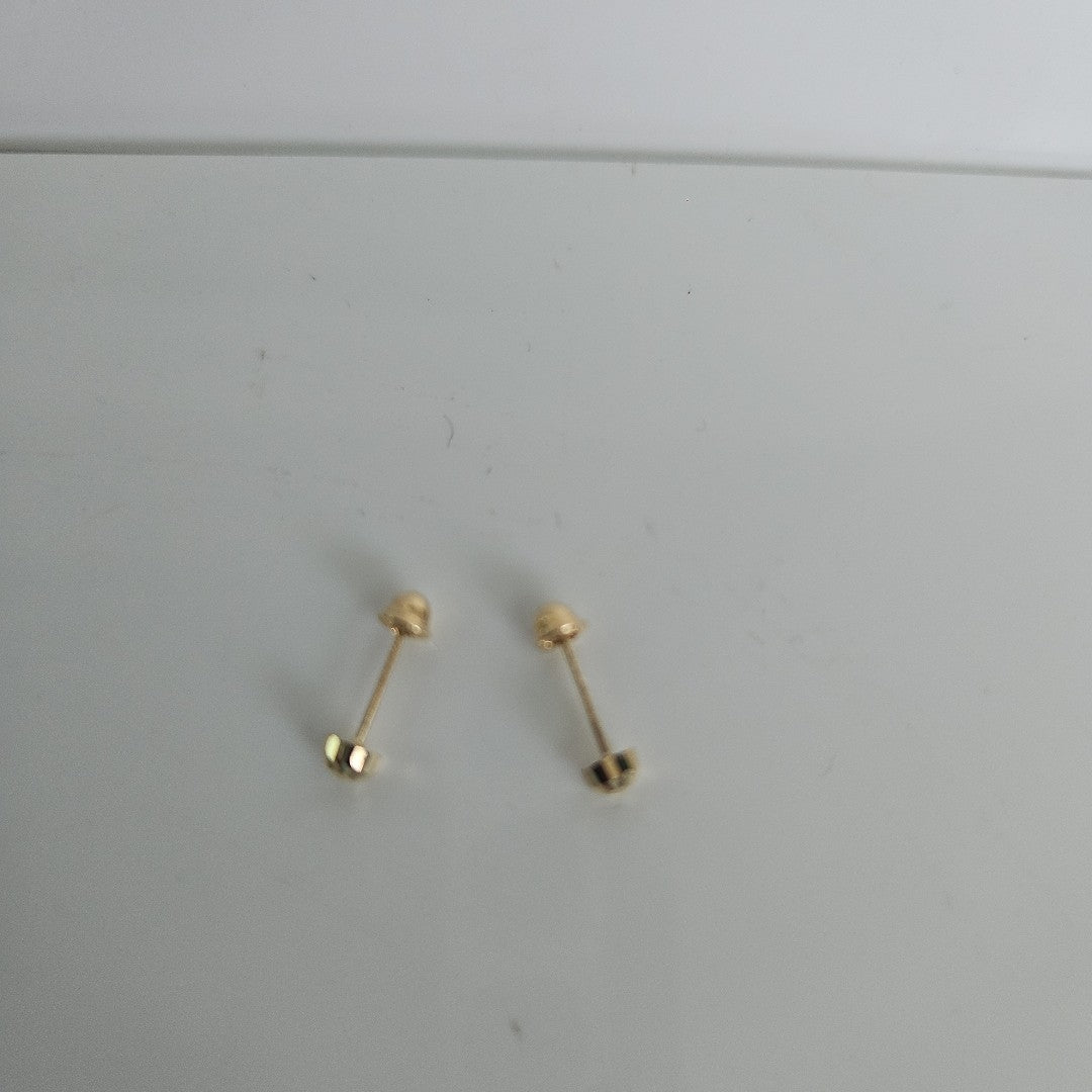 BROQUELES BROQUEL FIG HONGO 14K 0.17 GR (NUEVO)