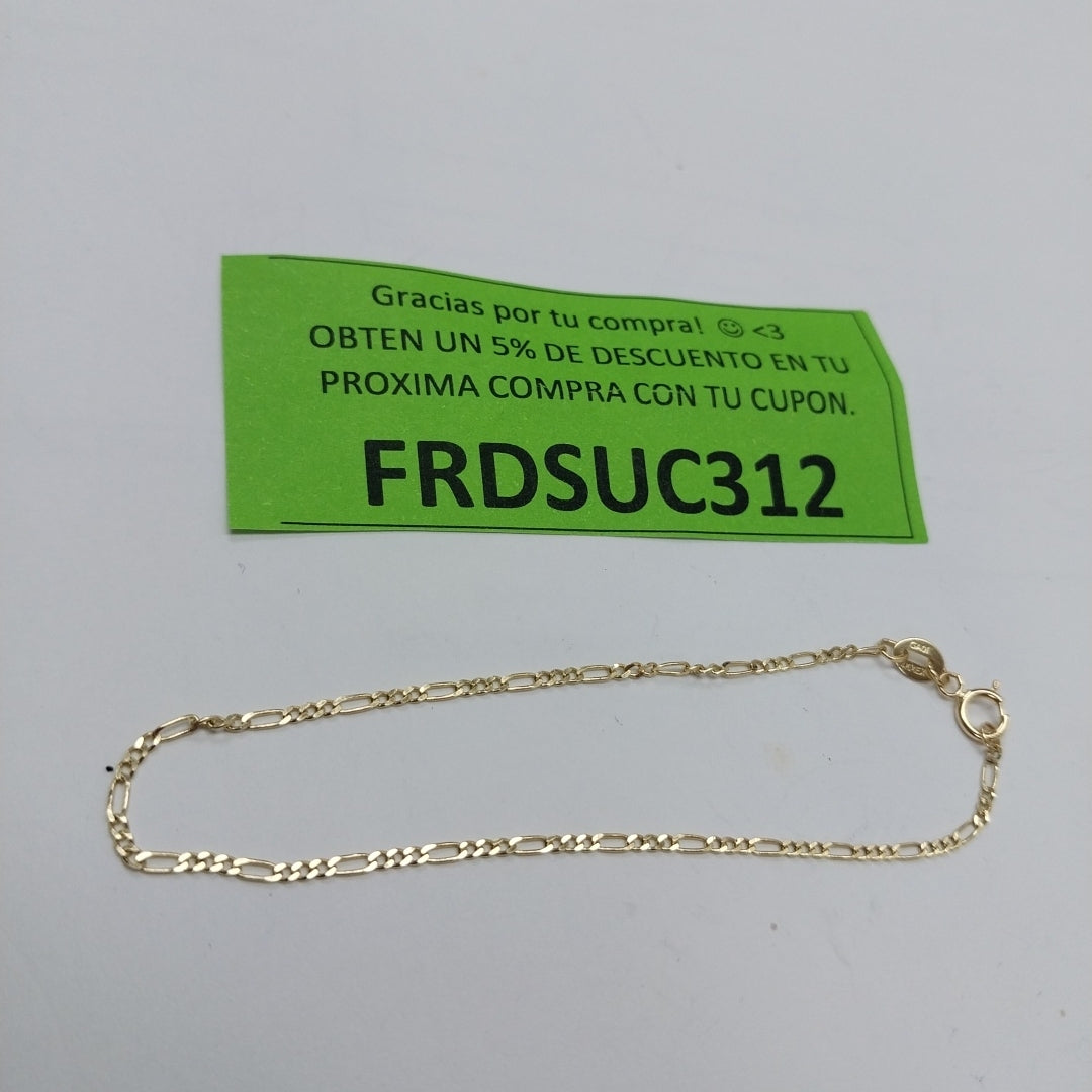 PULSERA 3X1 14K 18 CM 1 GR (NUEVO)