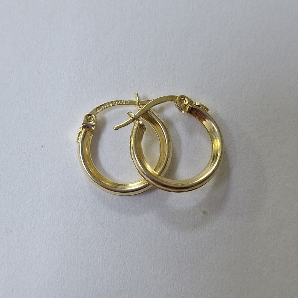ARETES ARRACADAS CON CIRCONIAS 10K 1.4 GR (NUEVO)