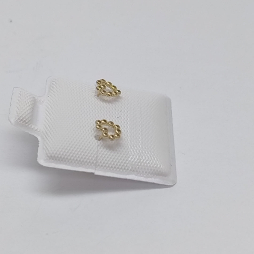 BROQUELES BROQUEL FIG CORAZON 14K 0.23 GR (NUEVO)