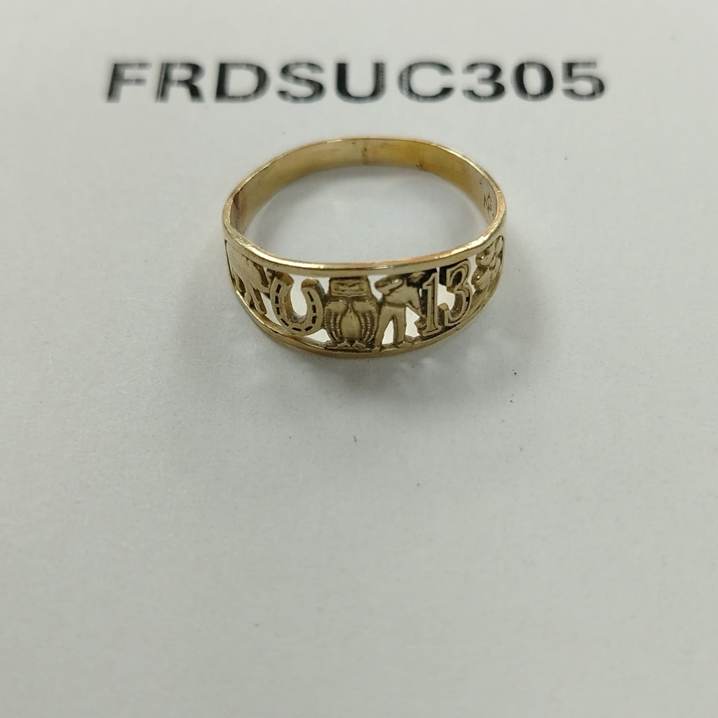 ANILLO ORO 14 K 2,20 GRMS (SEMINUEVO)