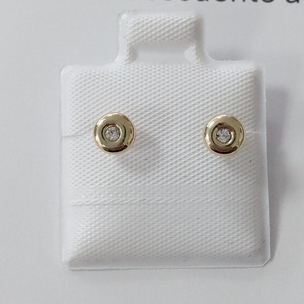 BROQUELES BROQUEL C CIRCONIA 14K 0.27 GR (NUEVO)