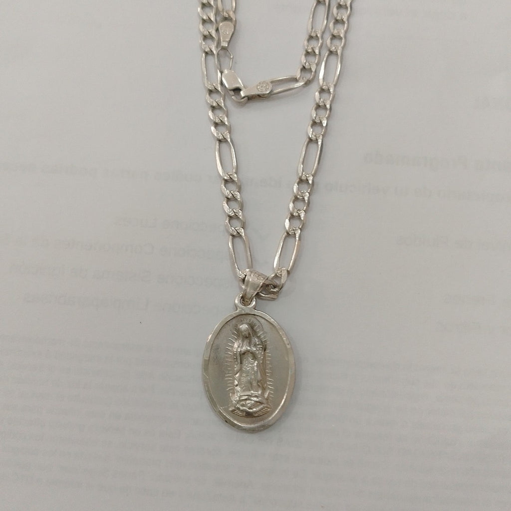 CADENA,DIJE PLATA 22,80 GRMS (SEMINUEVO)