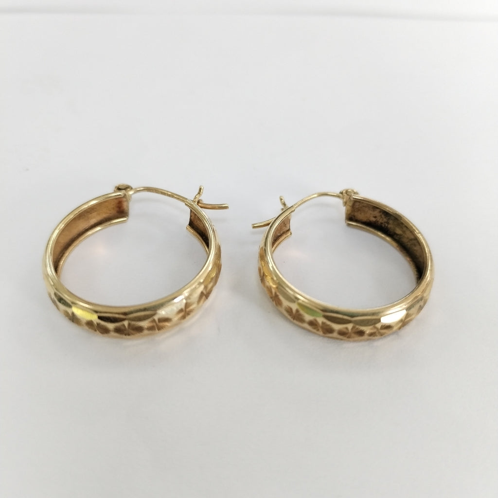 ARRACADAS PAR ORO 10 K 3,00 GRMS (SEMINUEVO)