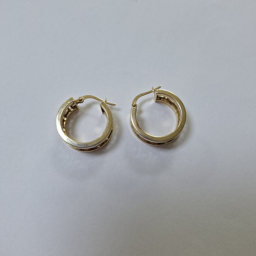 ARRACADAS PAR ORO 14 K 3,60 GRMS (SEMINUEVO)