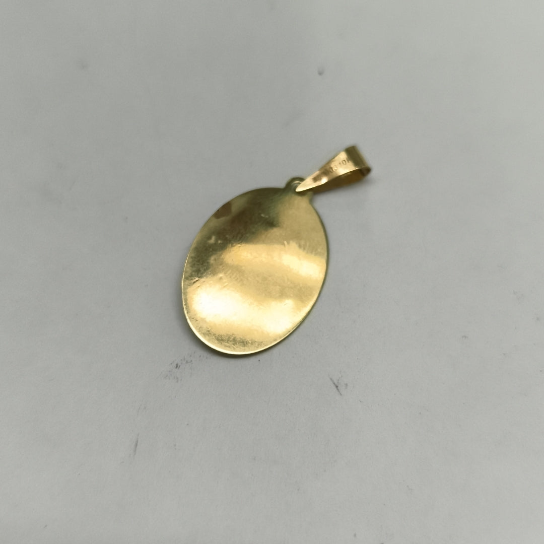 MEDALLA RELIGIOSA ORO 10 K 1,10 GRMS (SEMINUEVO)