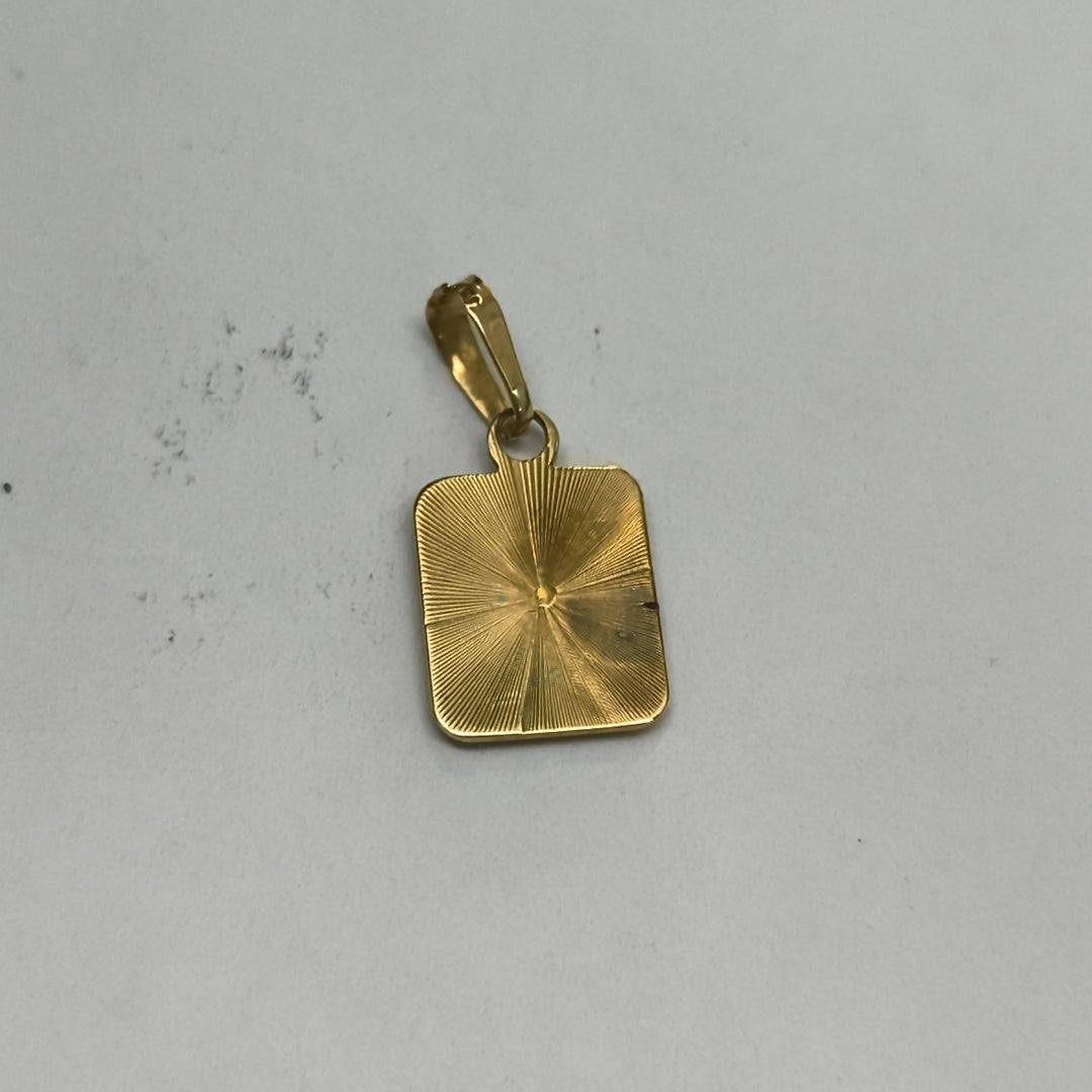 MEDALLA RELIGIOSA ORO 14 K 1 GRMS (SEMINUEVO)