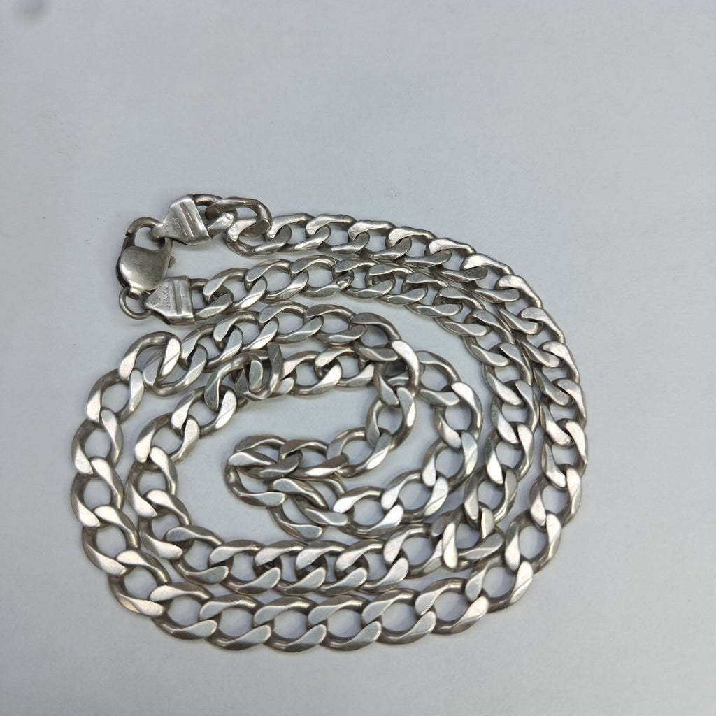 ARGOLLA, CADENA, PULSERA PLATA 77.6 GRMS (SEMINUEVO)