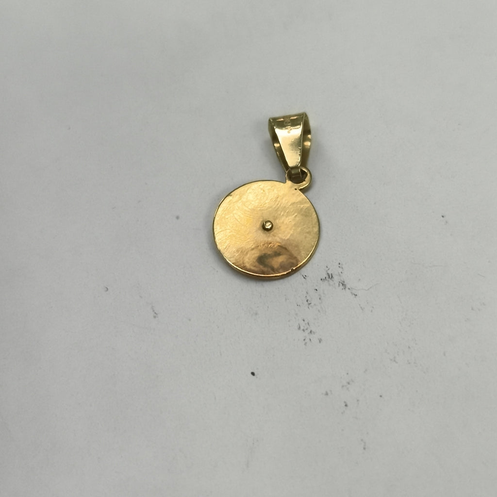 MEDALLA RELIGIOSA ORO 10 K 1,10 GRMS (SEMINUEVO)