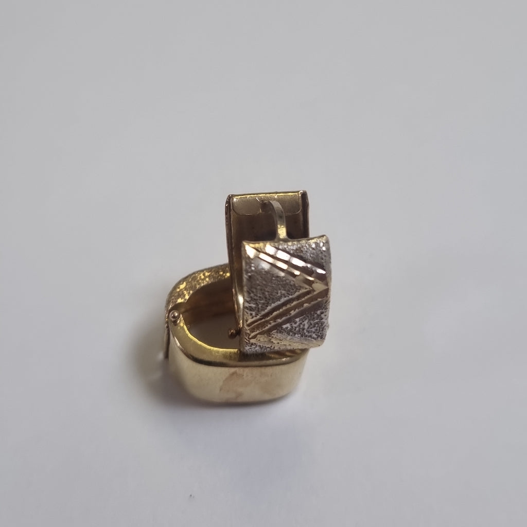 ARETES PAR ORO 10 K 3,20 GRMS (SEMINUEVO)