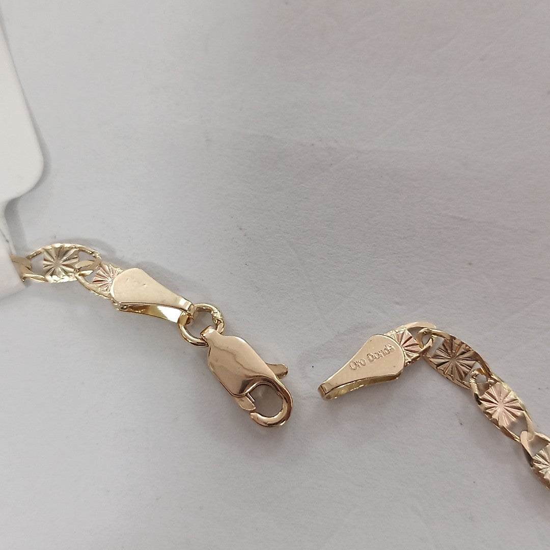 PULSERA GUCHI 14K 18 CM 2.8 GR (NUEVO)