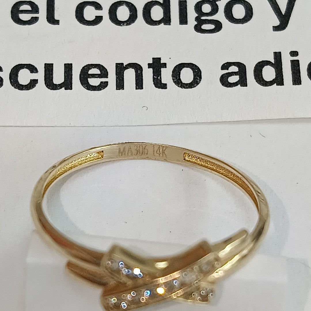 ANILLOS DAMA ORO 14K 0.9 (NUEVO)