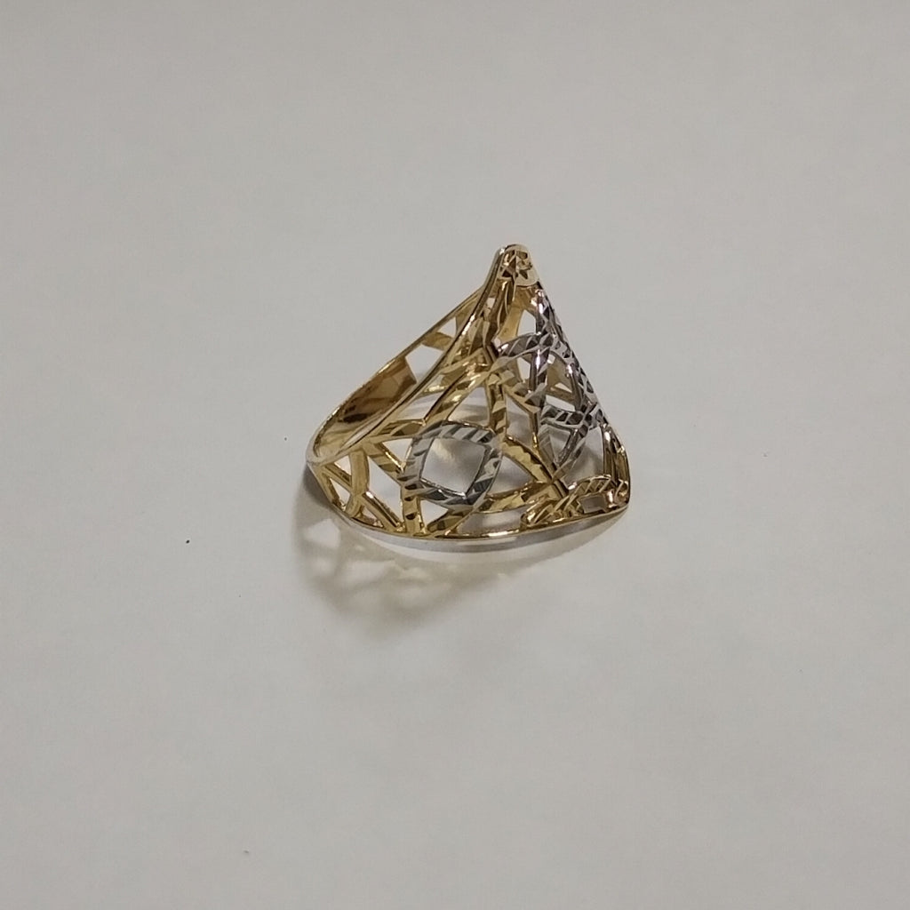 ANILLOS CON ESTRELLA CELTA 14K TALLA 6.5 2.2 GR (NUEVO)