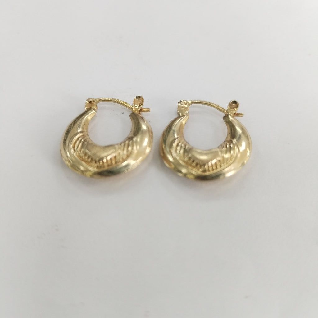 ARRACADAS PAR ORO 10 K 1,60 GRMS (SEMINUEVO)