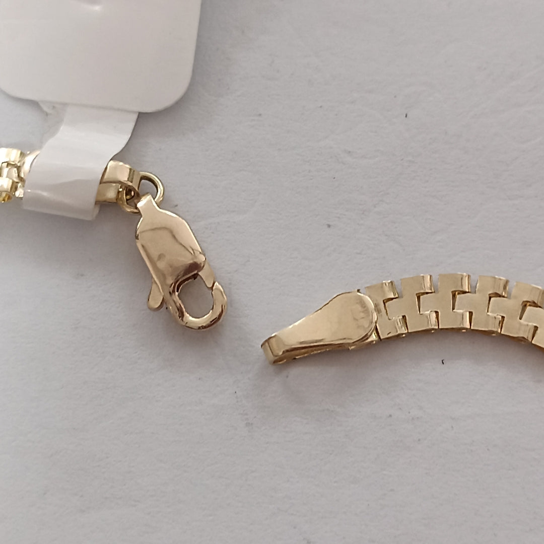 PULSERA ESPECIAL 14K 18 CM 4.1 GR (NUEVO)