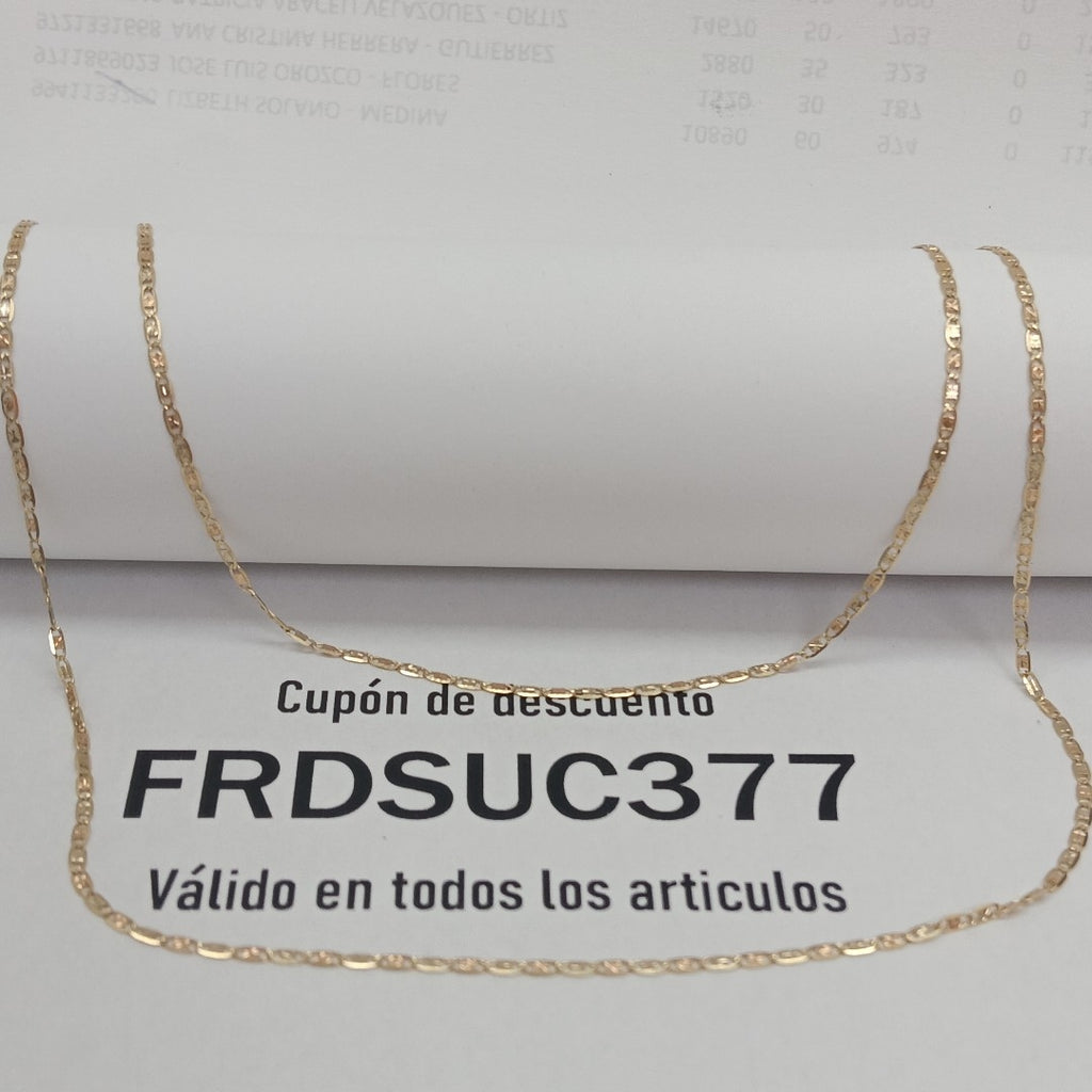 CADENA ORO 14 K 1.7 GRMS (SEMINUEVO)