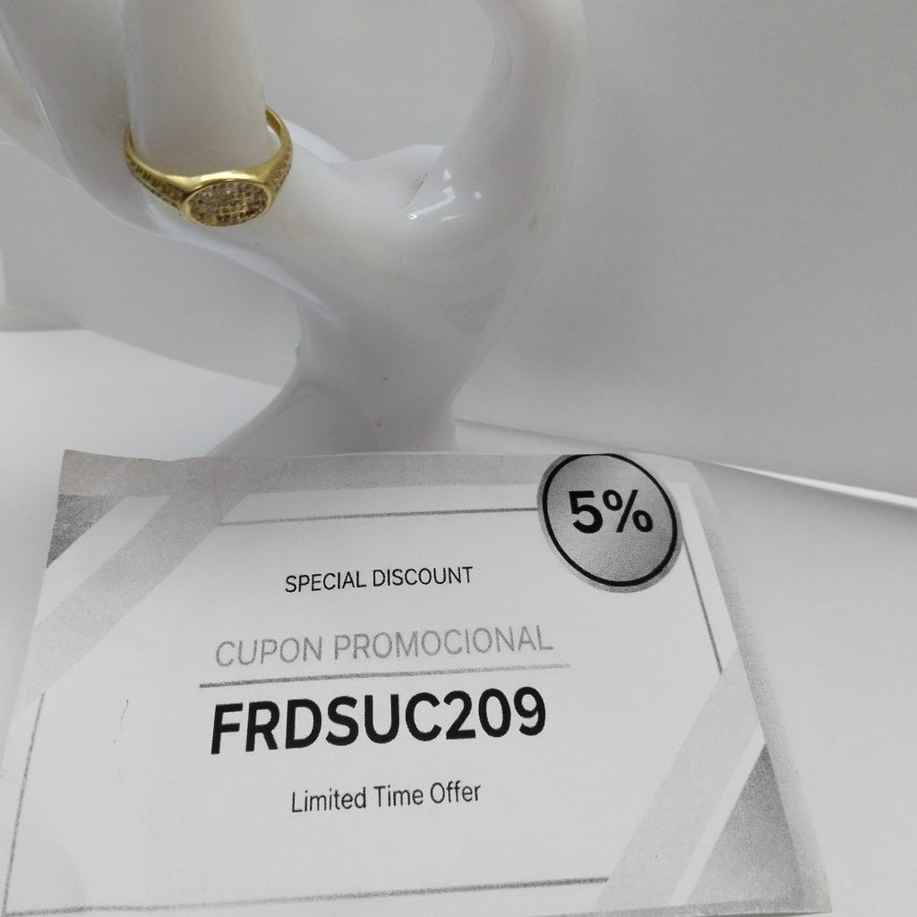ANILLO ORO 10 K 2,60 GRMS (SEMINUEVO)