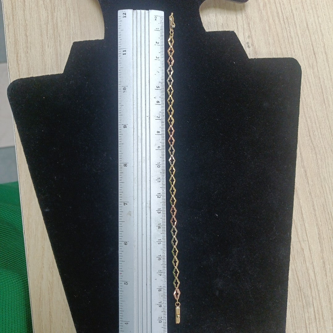 PULSERA ORO 14 K 3.7 GRMS (SEMINUEVO)