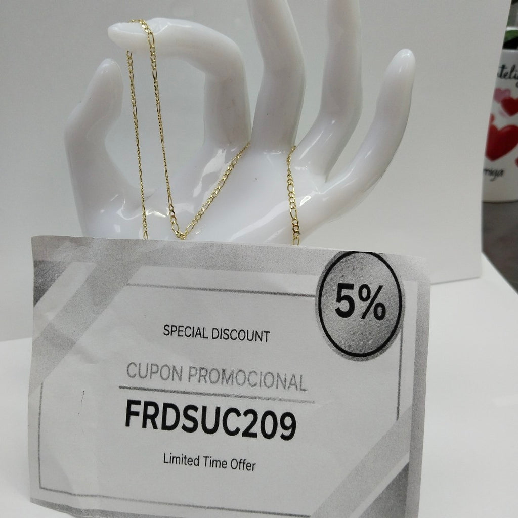 CADENA ORO 10 K 2,90 GRMS (SEMINUEVO)