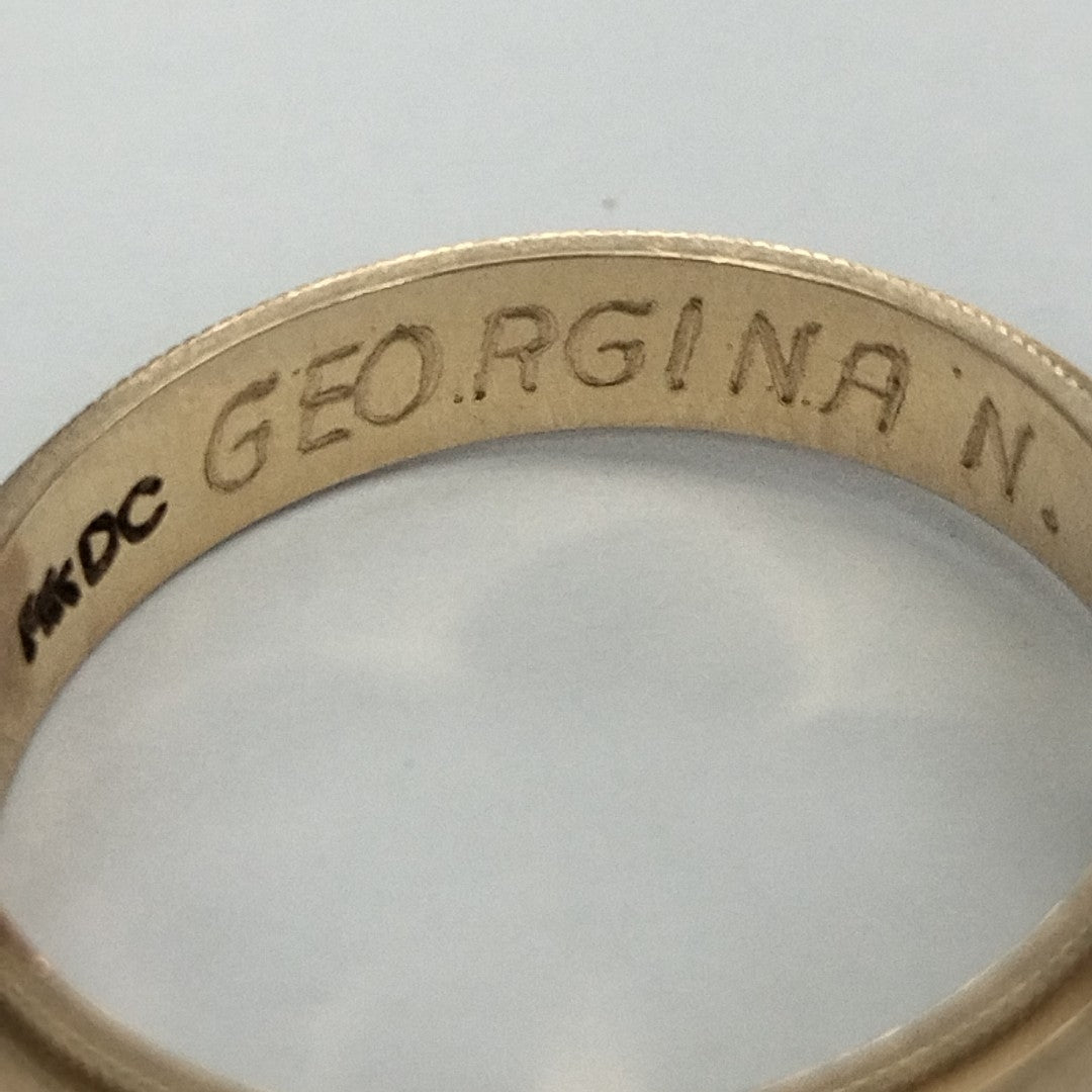 ARGOLLA ORO 14 K 4,00 GRMS (SEMINUEVO)