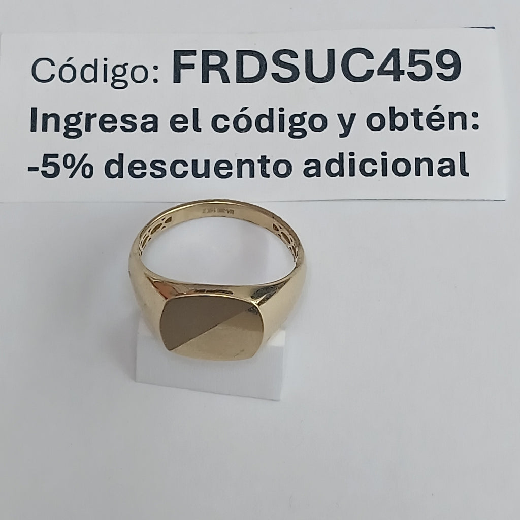 ANILLOS CABALLERO ORO 14K 3.8 (NUEVO)
