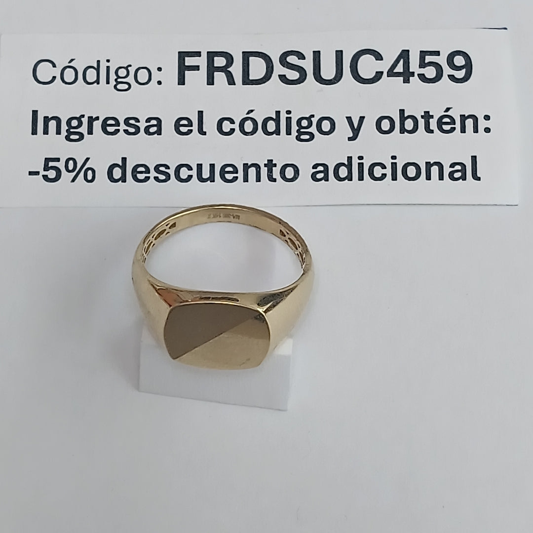 ANILLOS CABALLERO ORO 14K 3.8 (NUEVO)